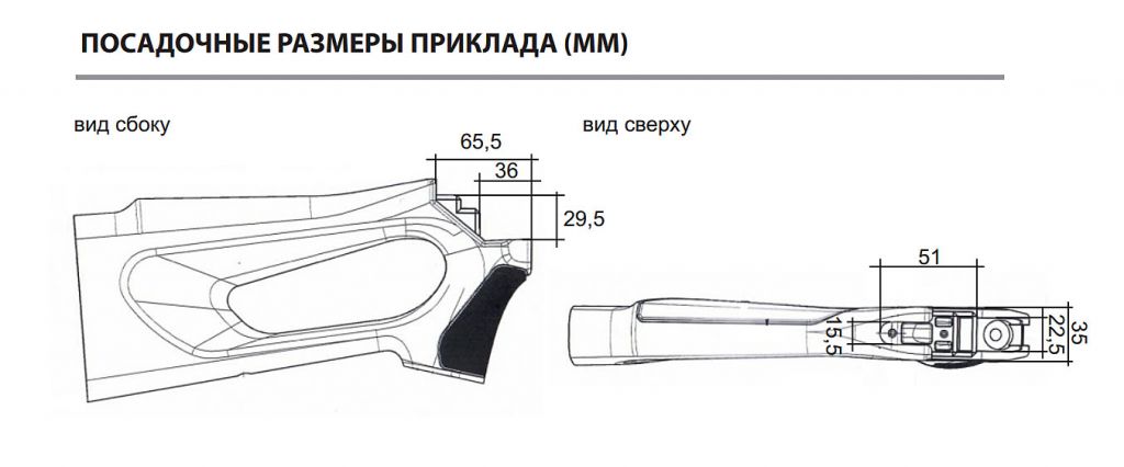 Приклад Kral Arms, DLG Tactical, купить с доставкой